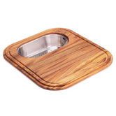 Euro-Pro Cutting Board with Colander in Teak