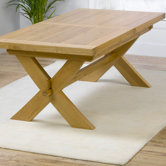 Avignon Solid Oak Extending Dining Table