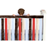 Teething Guard Cream & Chocolate - 52" x 12"