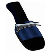 Fleece-Lined Dog Boots in Blue (Set of 4)