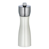 Milano 15 cm White Gloss Salt Mill