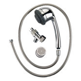 Hand-Held Filtered Volume Control Shower Head with Massage