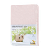 Spannbetttuch in Rosa