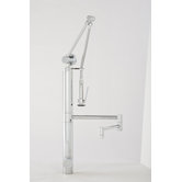 Hunley Gantry 12" One Handle Single Hole Pot Filler Faucet with Pre-Rinse Spray