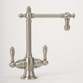 Towson Two Handle Single Hole Hot and Cold Water Filtration Faucet with Lever Handle