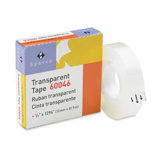 Transparent Tape, 3/4"x1296", 1" Core, Transparent
