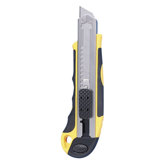 Automatic Utility Knife, 4-Blade Storage, Yellow/Black