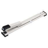 Long Reach Stapler, 20 Sht Cap, Standard Staples, Putty/Black