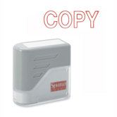 COPY Title Stamp, 1-3/4"x5/8", Red Ink