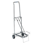 Compact Luggage Cart, 150 lb Cap, Open 14-3/4"x13-3/4"x35"