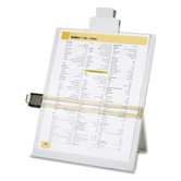 Easel Document Holders, Adjustable, 10-3/8"x2-1/4"x12-1/2", BK