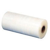 Stretch Wrap Film, 18"x2000' Roll, Medium Weight, Clear
