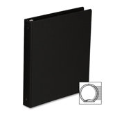 Round Ring Binder, 5.5" x 8.5", 1" Capacity, Vinyl, Various Colors