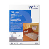 Mailing Label, Laser, White, 1"x4", 5000 per Pack