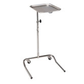 Height-Adjustable Mayo Tray Stand, Chrome