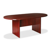 87000 Series 72" Oval Conference Table, Mahogany