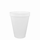 Hot/Cold Foam Cups, White