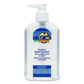 Gel Hand Sanitizer, Clear, Pump Bottle, 8.5 oz
