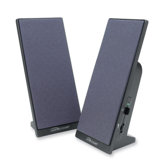 Compucessory Flat Panel Full Range Speakers, Black