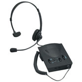 Compucessory Standard Amplifier/Headset Kit, Black