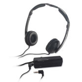Compucessory Foldable Noise Canceling Headphones, Black