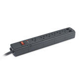 6-Outlet Surge Protector w/ Ports, Silver