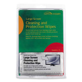 Compucessory Lrg. Screen Cleaning/Protection Wipes, Green