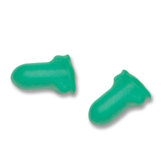 Ear Plugs, Low-Pressure Foam, Uncorded, 200 per Pack, Green
