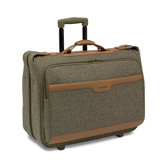Tweed Carry-on Mobile Traveler Garment Bag in Walnut