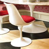 Tulip Chair with Seat Pad by Eero Saarinen