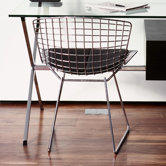 Side Chair with Seat Pad by Harry Bertoia