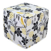 Small Talk Blackbird Cube Ottoman