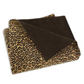 Bobcat Topstitched Throw