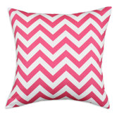 Zig Zag Candy Polyester KE D-Fiber Pillow