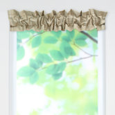 Buckhead Cotton Sleeve Topper Valance