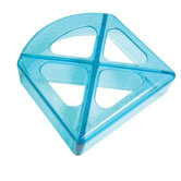 Sandwich Cutters Mini Bites Translucent in Light Blue