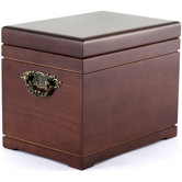 Mahogany Celestial Supreme All Natural Wood Urn