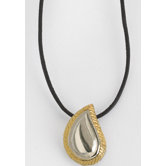 Silver / Gold TearDrop Keepsake Pendant