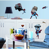 Superman Day Of Doom Peel and Stick Wall Sticker