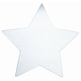 Star Large Peel and Stick Mirror