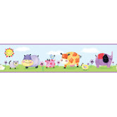 Studio Designs Polka Dot Piggy Wall Border