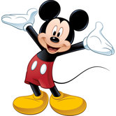 Licensed Designs Mickey Mouse Peel and Stick Giant Wall Decal