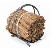 Wrought Iron Colonial Fatwood Caddy