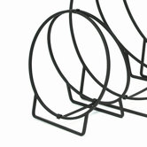 Wrought Iron Wood Hoop