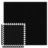 Economy SoftCarpets Set in Black