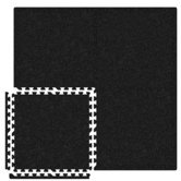 Economy SoftCarpets Set in Dark Grey