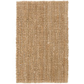Handspun Jute Natural Chunky Rug