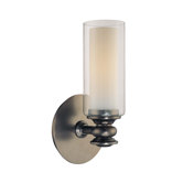 Harvard Court  Wall Sconce in Bronze