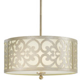 Spazio 3 Light Drum Pendant