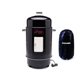 Gourmet Electric Smoker & Grill with Vinyl Cover